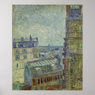 Póster Van Gogh - Vista desde el departamento de Theo