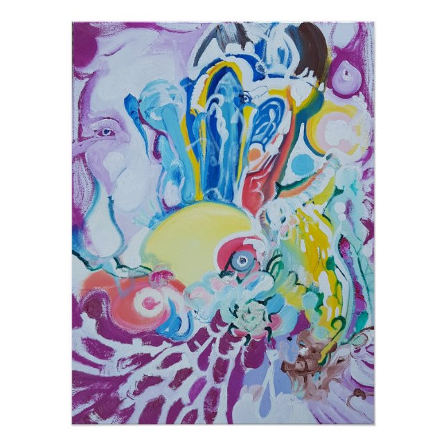 Poster van het originele werk:African Bride (Anverso)