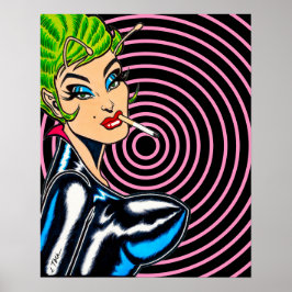 Póster Vana DeVinyl™/Cosmic Swirl
