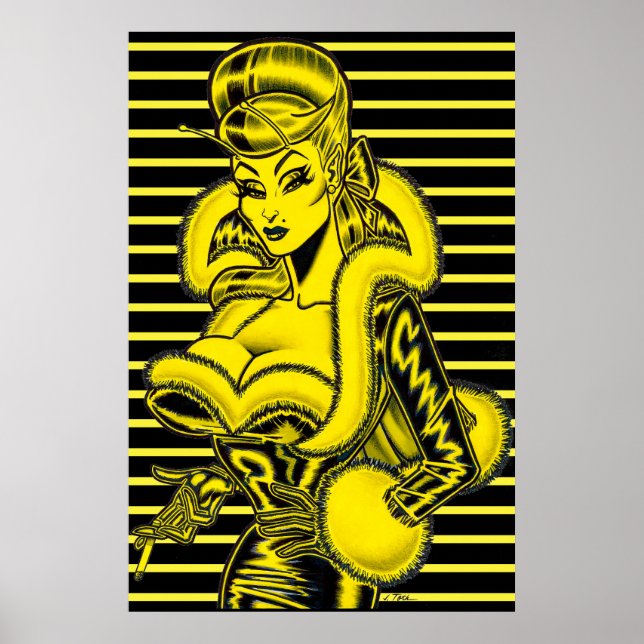 Póster Vana DeVinyl™/Futuro Noir (Frente)