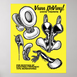 Póster Vana DeVinyl™/Modas Exóticas