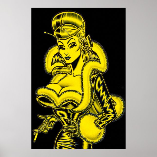 Póster Vana DeVinyl™/PVC and Fun Fur Poster (Frente)