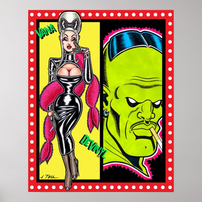 Póster Vana DeVinyl™/Smitten (Frente)