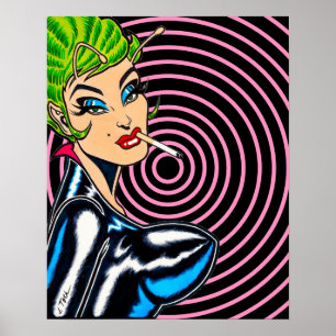 Póster Vana DeVinyl™/Torbellino Cósmico