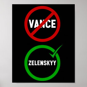 Póster Vance Trump Vs Zelenskyy Casa Blanca Reunión Calie
