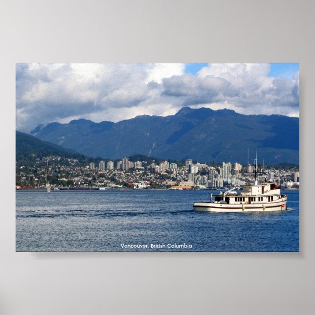 Póster Vancouver, BC (Frente)