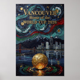 Póster Vancouver elegant art wall for your home