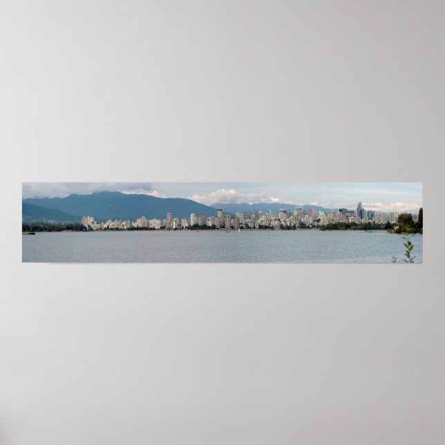 Póster Vancouver Panorama (Frente)