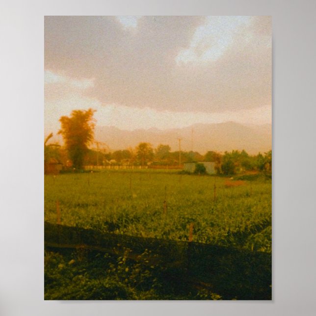 Póster Vang Vieng - Laos  (Frente)