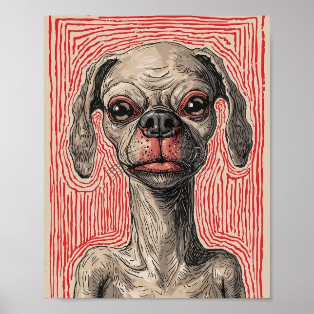Póster Vanguardia / Expresionismo Moderno (Frente)