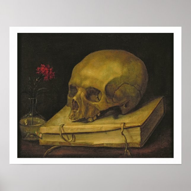 Póster Vanitas, c.1644 (oil on canvas) (Frente)