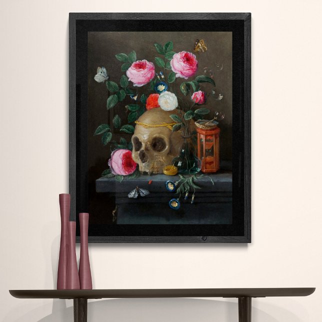 Póster Vanitas Still Life Skull (Subido por el creador)