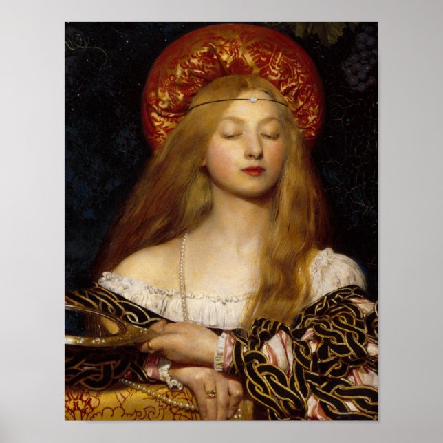 Póster Vanity - Una dama medieval (Frente)