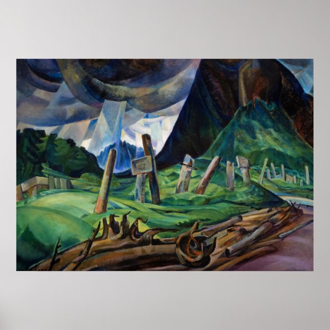 Póster Vanquished, 1930 por Emily Carr (Frente)