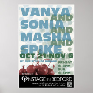 Póster VANYA AND SONIA AND MASHA AND SPIKE Poster