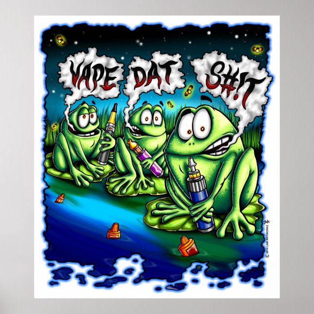 Póster Vape Dat S#!t Poster (Frente)