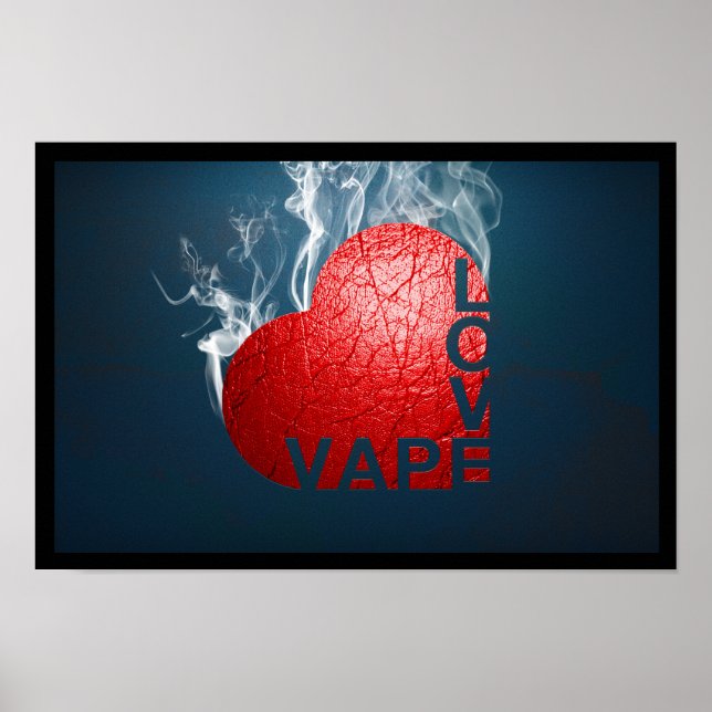Póster Vape Love Poster (Frente)