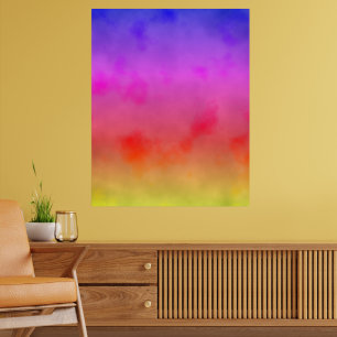 Póster Vapor arcoiris