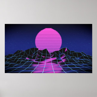 Póster Vaporwave