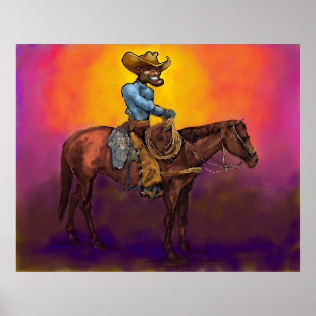 Póster Vaquero (Frente)