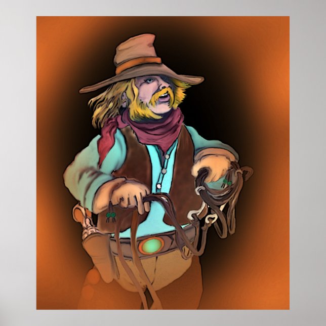 Póster vaquero (Frente)