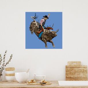 Póster Vaquero