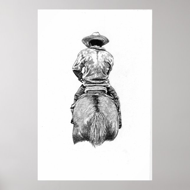 Póster vaquero (Frente)