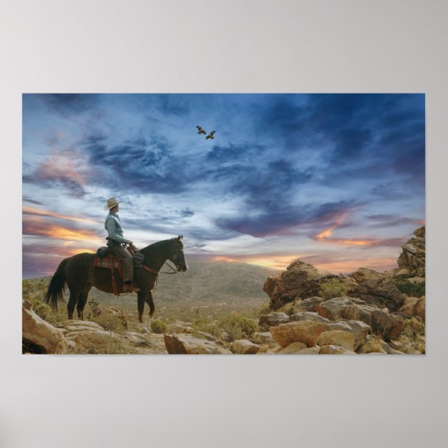 Póster Vaquero (Frente)