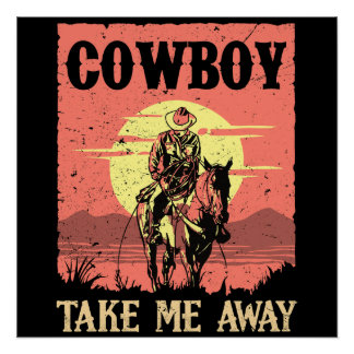 Póster Vaquero