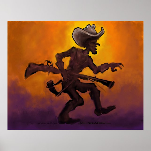 Póster Vaquero (Frente)
