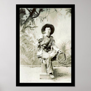 Póster Vaquero desconocido