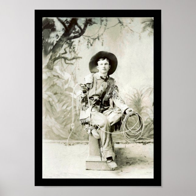 Póster Vaquero desconocido (Frente)