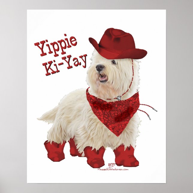 Póster Vaquero en boots (Frente)