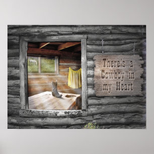 Póster Vaquero en mi corazón