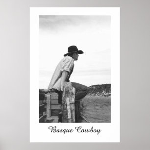 Póster Vaquero vasco
