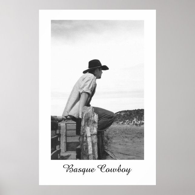 Póster Vaquero vasco (Frente)