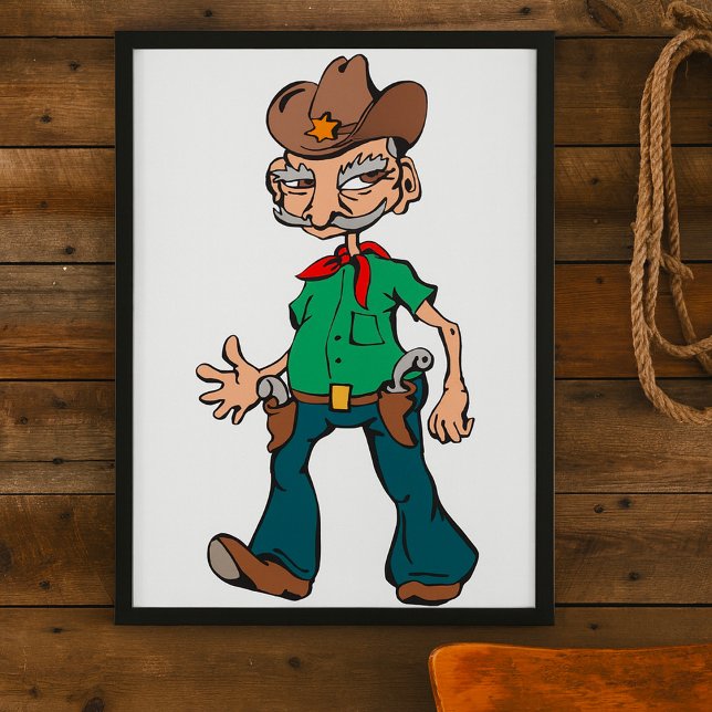 Póster Vaquero Viejo (Subido por el creador)