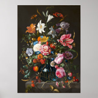 Póster Vara de flores por Jan Davidsz de Heem.