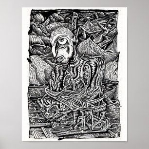 Póster Varado, por Brian Benson