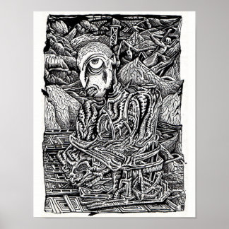 Póster Varado, por Brian Benson