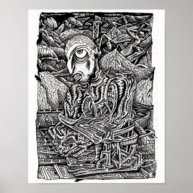 Póster Varado, por Brian Benson (Frente)