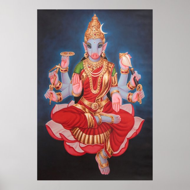 Póster Varahi Devi (Frente)