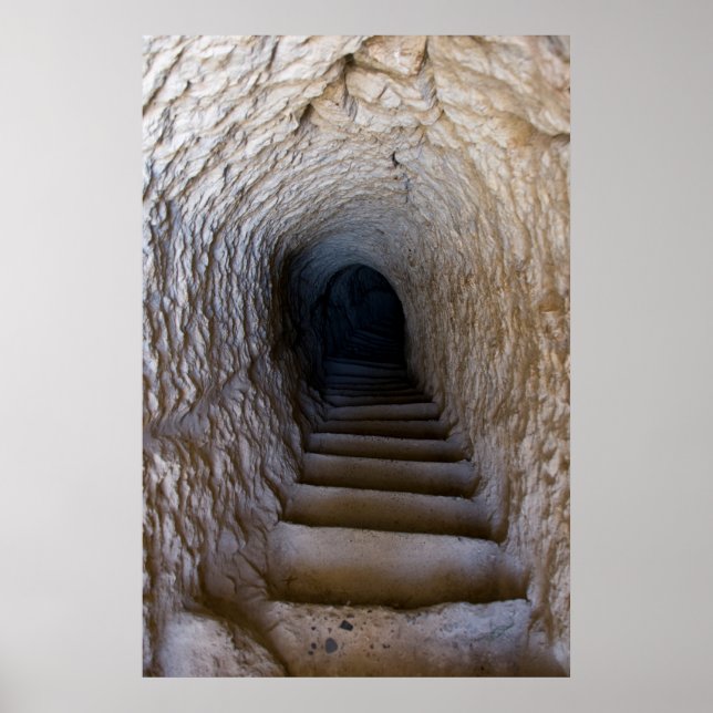 Póster Vardzia Cave Staircase (Frente)