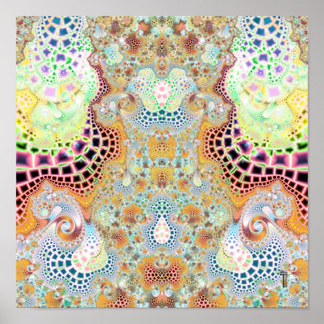 Póster Variación de Dreamtime particularizada 3 (12 por 1 (Frente)