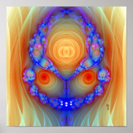 Póster Variación de furia 2 (12" x 12") Poster de impresi