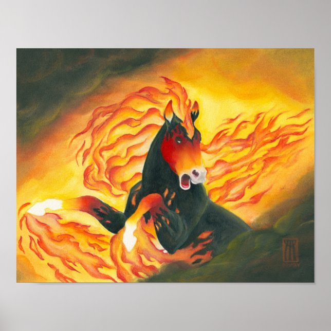 Póster Variación de pesadilla (Frente)