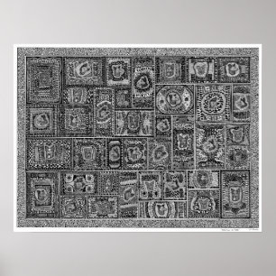 Póster Variaciones en el poster de Kirby