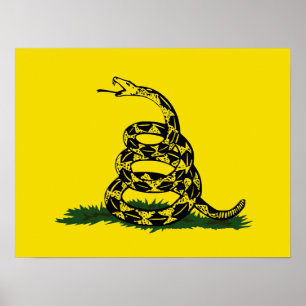 Póster Variante de la bandera de Gadsden