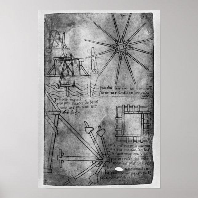 Póster Various engines and instruments (Frente)