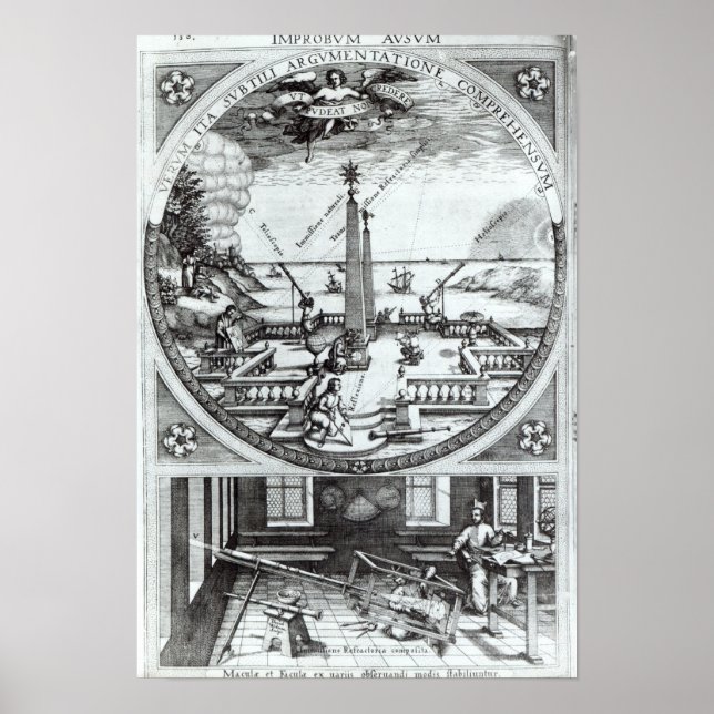 Póster Various methods of observing sunspots (Frente)